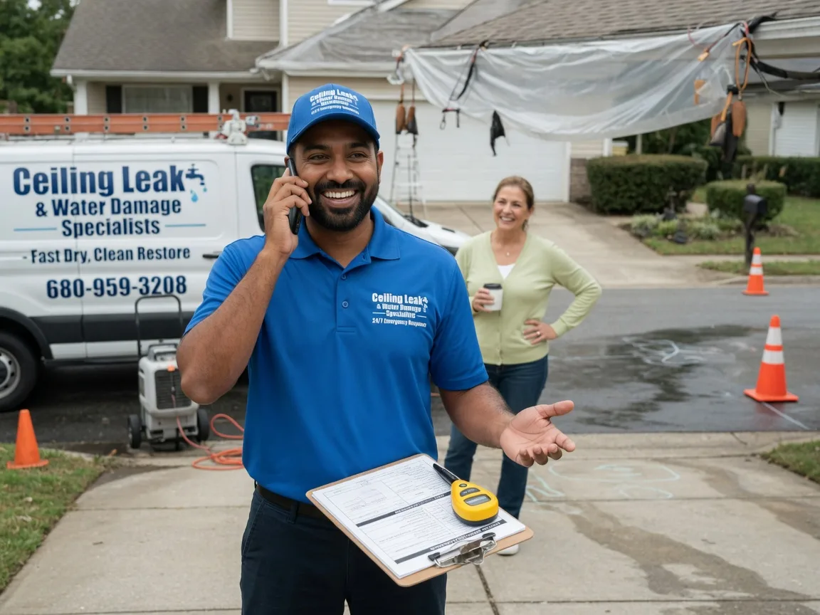 Ceiling Leak Cleanup Rampart, AK FAQs